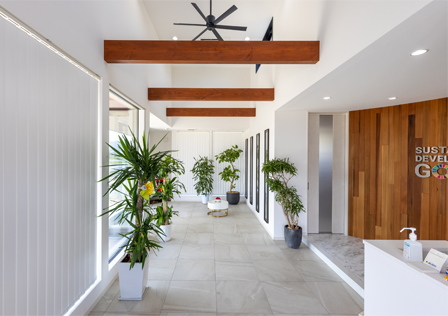 香川県丸亀市豊田設備エントランス