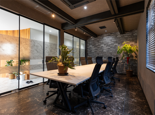 香川県丸亀市豊田設備会議室